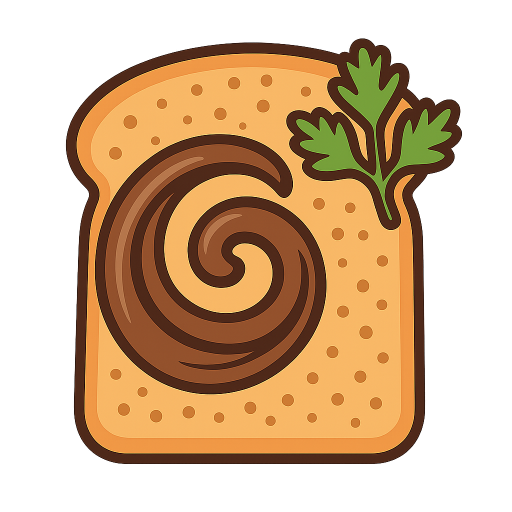 Korriander-Brot-Mit-Nutella